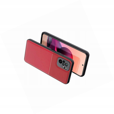 Mbulesë telefoni Noble për Xiaomi Redmi Note 14 5G, mbrojtëse, e kuqe