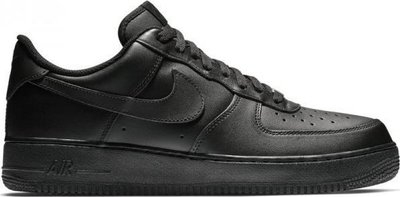 Atlete Nike Air Force 1 '07 M CW2288-001, lëkurë sintetike, për meshkuj, të zeza
