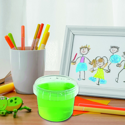 Lodër slime neon, 140g, e gjelbër neon