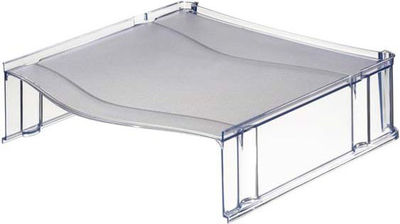 Dispenser për rafte Leitz 52340092, fikje në raft, i bardhë