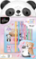 Set shkollor KIDEA Plushies, 9 copë, lapsa dhe goma, shumëngjyrësh