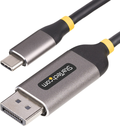 Kabllo StarTech.com USB C në DisplayPort, 3m, 8K 60Hz, e zezë