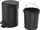 Kosh me pedale Sapho PEDAL BIN POTTY, 5L, çelik inox, i zi mat