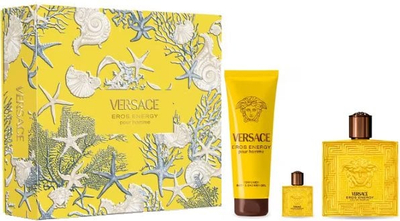 Set Versace Eros Energy Eau de Parfum, 100ml + xhel dushi, 150ml + Eau de Parfum, 5ml