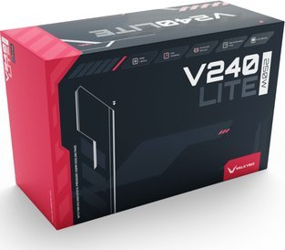 Водено ладење за процесор Valkyrie V240 Lite, 240 mm, all in one, црно