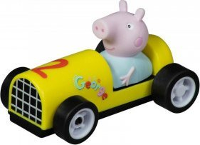 Сет трка Carrera First Peppa Pig Super George vs Peppa, за деца, шарен