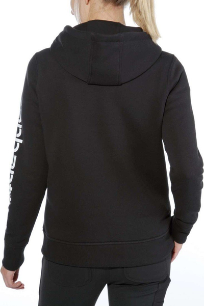 Bluza me kapuç Carhartt Clarksburg Graphic Sleeve, pambuk poliestër, madhësia S, portokalli