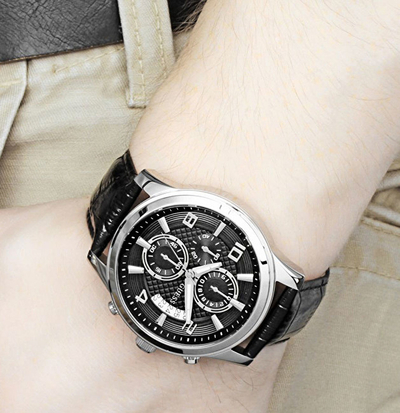 Orë dore Guess Mens Dress EXEC W0076G1