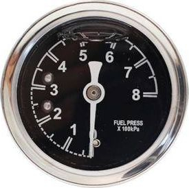 Regulator presioni karburanti TurboWorks AN6, me manometër, blu