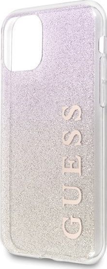 Mbulesë telefoni Guess Glitter Gradient, për iPhone 11 Pro Max, Hard Case, rozë ari