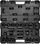Set çelësa goditës JCB 6213-5MPB, 21 pjesë, 3/4", i zi