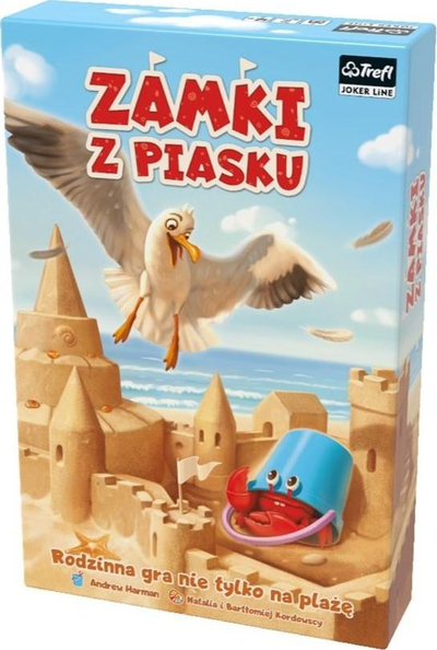Друштвена игра Muduko Кули од песок, семејна, стратешка, разнобојна