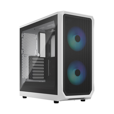 Kasë PC Fractal Design Focus 2 RGB, bardh e zi