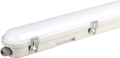 Plafon LED V-TAC VT-120136S, 120cm 36W, 4000K me sensor, i bardhë
