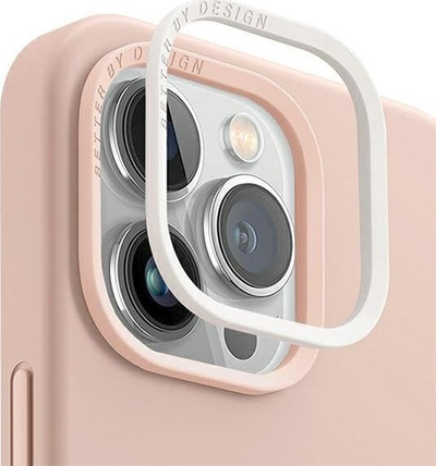 Mbrojtëse telefoni Uniq Lino për iPhone 14 Pro Max 6.7", silikon, rozë
