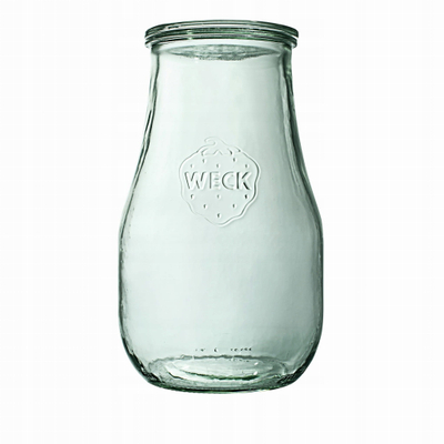 Kavanoz tulipani WECK 2700 ml, pa kapak, set 4 copë