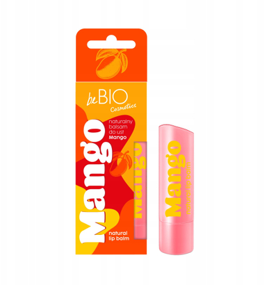 Balsam për buzë BeBIO Cosmetics Natural, mango, 5g