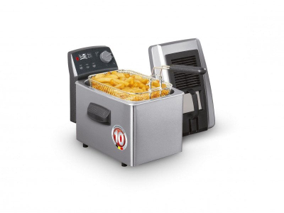 Fritezë me vaj Fritel Turbo SF4170, 3 litra, 2400W, argjendtë