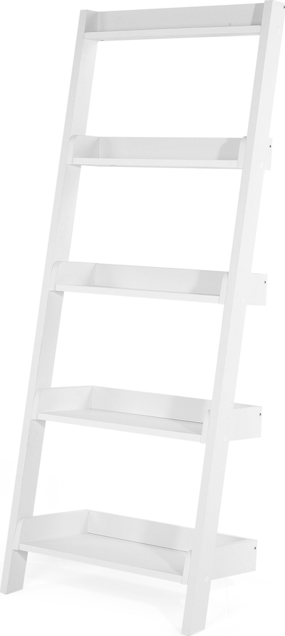 Raft librash MOBILE TRIO, me 5 kate, 166 cm, i bardhë