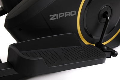 Biçikletë eliptike për ushtrime Zipro Burn Gold, e zezë 