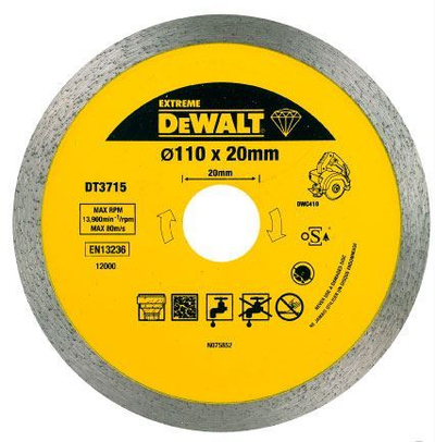 Disk prerës Dewalt, 110x20mm