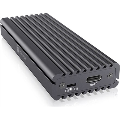 Kuti e jashtme SSD Icy Box IB-1817MC-C31, M.2 NVMe / SATA, USB-C 10Gb/s, e zezë