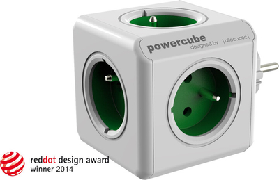 Shpërndarës Strips PowerCube, i gjelbër