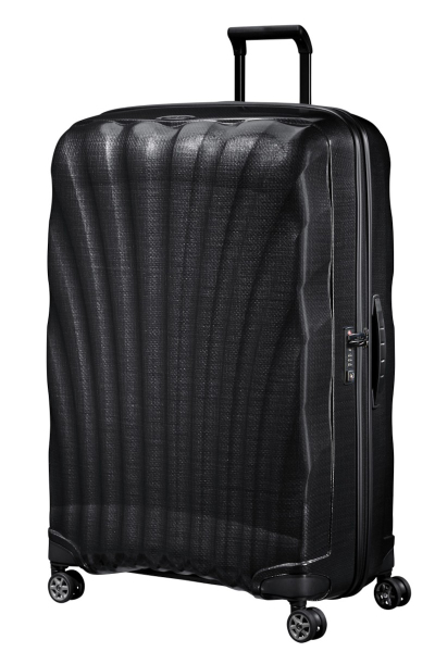 Valixhe Hard Me 4 Rrota Samsonite C-Lite 86/33 Ngjyrë E Zezë
