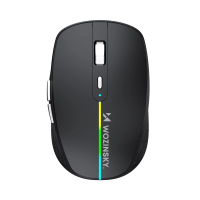 Mouse pa kabllo Wozinsky WMGK-1132, RGB, Bluetooth 5.1 2.4GHz, i zi