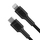 Kabllo USB Green Cell, USB-C në Lightning, 1m, e zezë