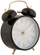 Будилник Karlsson Pearl Glow, 8cm, аналоген, црн