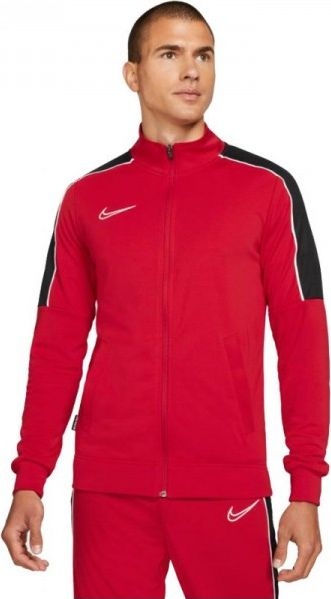 Bluzë sportive Nike Academy TRK JKT KP FP JB, Dri FIT, për burra, e kuqe