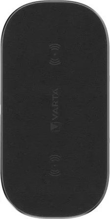 Karikues wireless Varta Wireless Charger Multi, 20W, për dy pajisje, i zi
