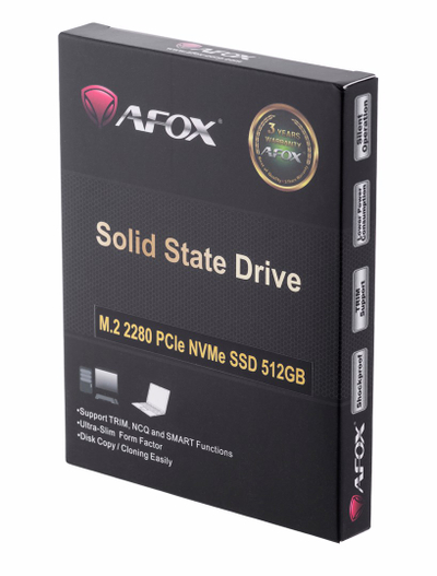 SSD Afox ME300-512GN M.2 NVMe, 512GB, 1.7 GB/s