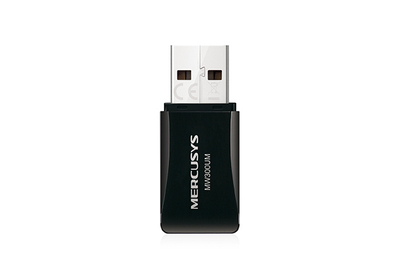 Përshtatës wireless Mercusys N300, Mini USB, i bardhë