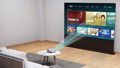 Projektor Spacetronik Vivibright LED D1000, Full HD 1080p, ekran 100", gri