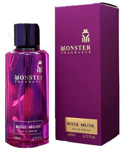 Парфем унисекс Paris Corner Rose Musk Monster, Eau de Parfum, 80ml