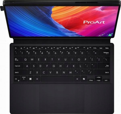 Laptop 2 në 1 ASUS ProArt PZ13 OLED HT5306QA, 13.3" me prekje, Snapdragon X Plus, 16GB 1TB, i zi