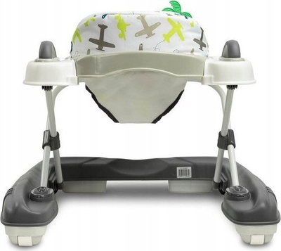 Karrocë ecëse për bebe Caretero Surf Fly, 2 në 1, me lodra dhe melodi, shumëngjyrëshe