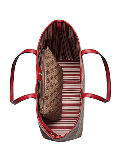 Çantë krahu Guess Vikky Large Tote, e kaftë