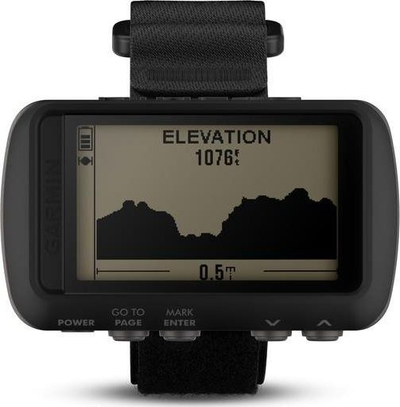 GPS dore Garmin Foretrex 701 Ballistic Edition, ekran bardhezi, sensorë ABC, i zi