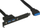 Mbajtëse PC InLine Bracket 33390C, 2x USB 3.0, me kabllo 50 cm