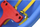 Luhatëse për kalamaj Woopie Swing Set, me rripa sigurie, plastike, blu