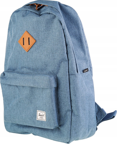 Çantë shpine Herschel Heritage, 15", poliester i fortë, Copen Blue Crosshatch