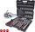 Set çelësa dopshe KS Tools 917.0216, 216 copa, 1/4" 3/8" 1/2", në valixhe plastike të zezë