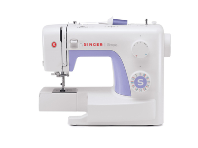 Makine qepëse Singer Simple 3232, 32 qepje, mekanike, e bardhë vjollcë