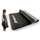 Dyshek yoga dhe fitnesi ENERO FIT, TPE, 4 mm, i zi–gri