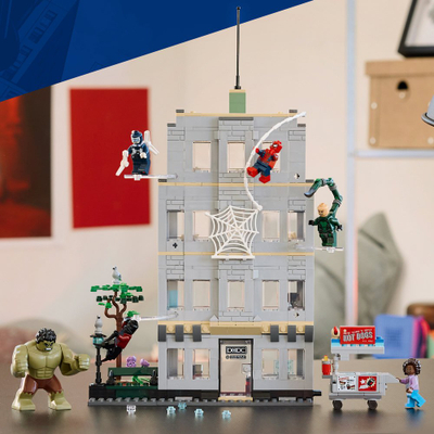 Lego Marvel Përballja epike: Spider-Man kundër Hulk 76350, 534 pjesë