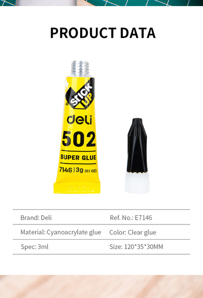 Ngjitës DELI 502 3gr 7146 1/8