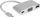 USB-C док станица Innergie 3082186000, приклучна станица за лаптоп, сива